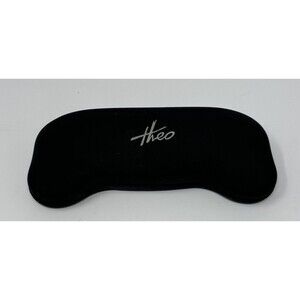 Theo Eyeglasses Hard Case ONLY Glasses Sunglasses Holder Clamshell Black Blue